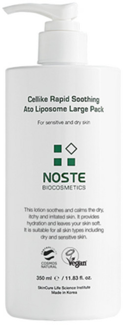 NOSTE Celllike舒緩敏感肌保濕身體乳, 350ml, 1個