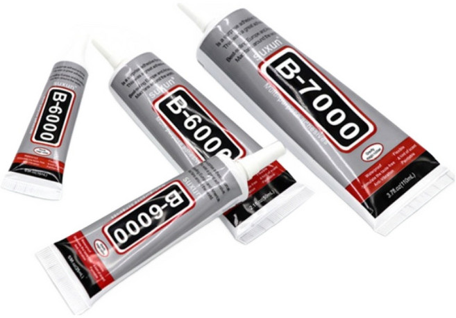 Suxun B-7000 多功能膠水 珠寶鑲嵌專用, 110ml:3支裝#超強粘性透明無味, 1個