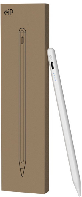 【eiP】Pencil S2 手機專用觸控筆 (適用 iPhone 15.16 /iOS蘋果/安卓 落筆更加精準), 白, 1個