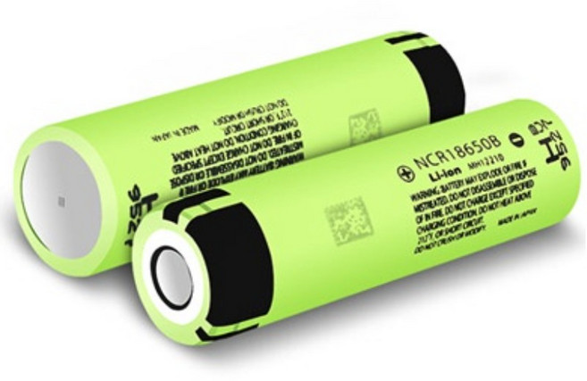 Panasonic 松下 18650 充電鋰電池 2600mAh, 1個, Panasonic國際牌平頭電池E, 1個裝