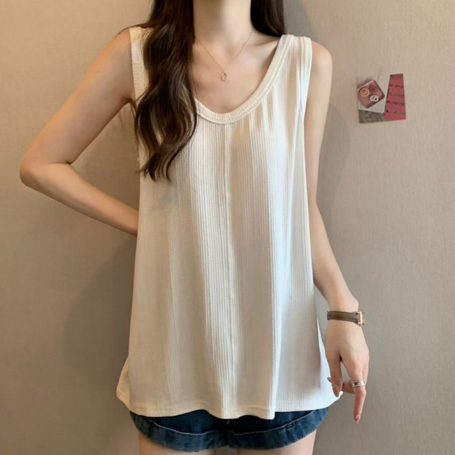 女裝韓版寬鬆無袖背心
