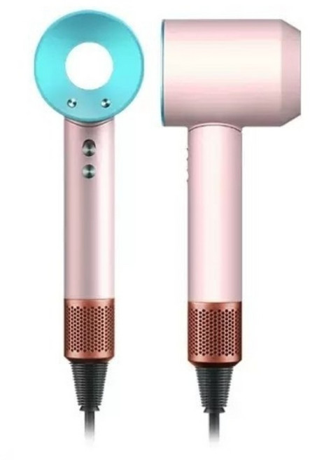 20億負離子 高速靜音吹風機 恆溫護髮, 美規(110V)五風嘴, 【磨砂質感】馬卡龍贈送1.8米線