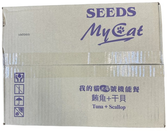 MyCat 鮪魚+干貝 貓咪功能餐 24入 x 170g, 1箱