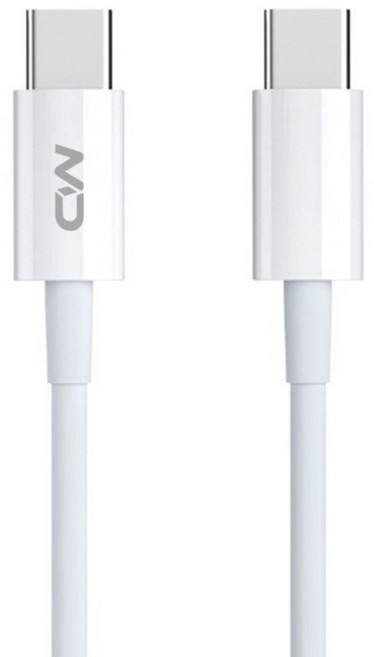 PD快充線 Type C充電線 Micro Usb Lightning 傳輸線, 1個, iPhone15-17系列專用雙頭TypeC, 白, 100cm