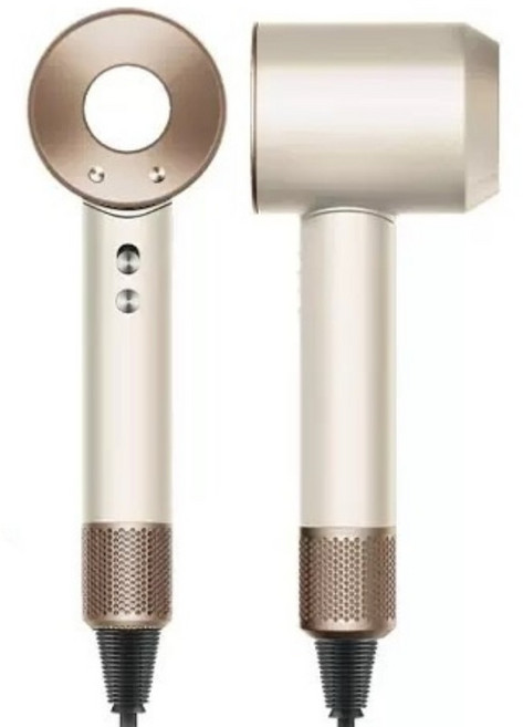 20億負離子 高速靜音吹風機 恆溫護髮, 美規(110V)單風嘴, 【陶瓷質感】陶瓷金贈送1.8米線