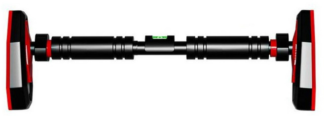 智慧型雙彈簧防滑單槓 升級五道緊鎖 適用門框73~100cm, 適用安裝距離 73 - 100