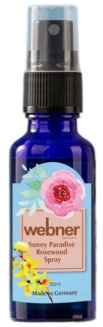德國webner 葦柏納 快樂天堂花梨木香氛噴霧 精油噴霧, 1個, 30ml, 橙香
