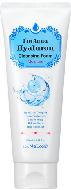 닥터 멜로소 아임 아쿠아 히아루론 모이스처 클렌징 폼, 3개, 130ml