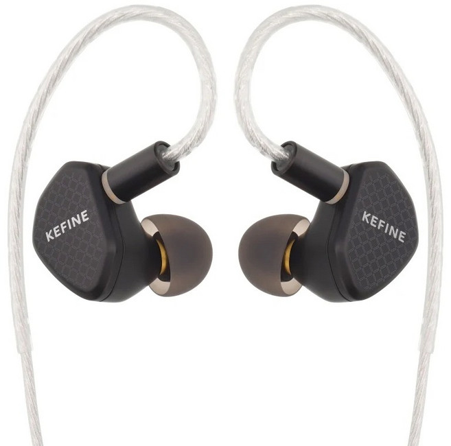 KEFINE 柯凡 Klean 入耳式耳機 CM 0.78mm 可換線 10mm DLC 振膜, Klean, Type-C (有MIC), 黑色
