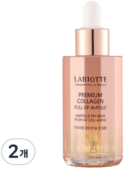 LABIOTTE 膠原蛋白澎潤滋養安瓶, 50ml, 2瓶