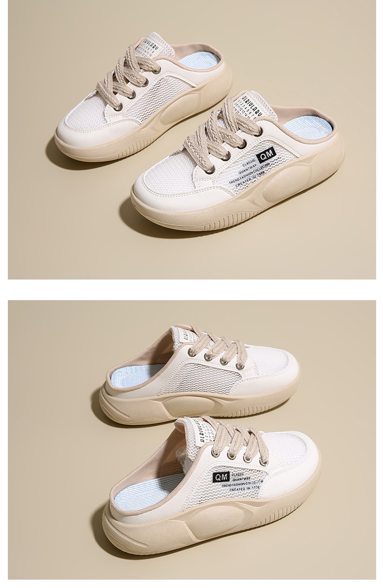 여성 발편한 뮬 여성뮬슬리퍼형샌들