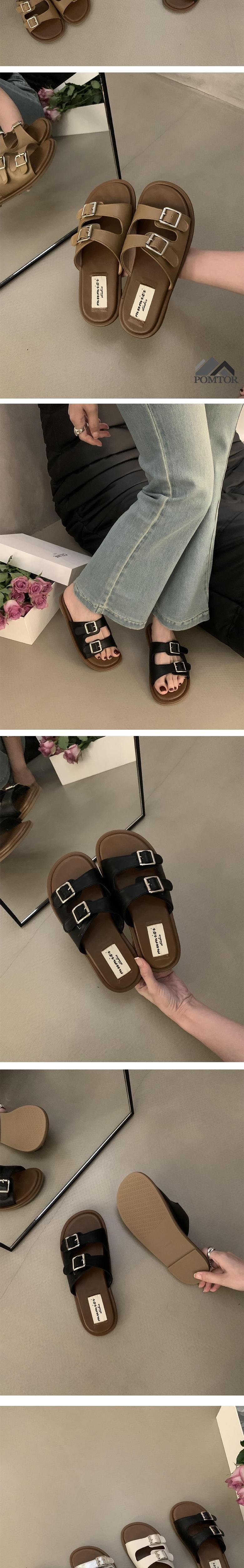 여성 뮬 슬리퍼 여성뮬슬리퍼형샌들