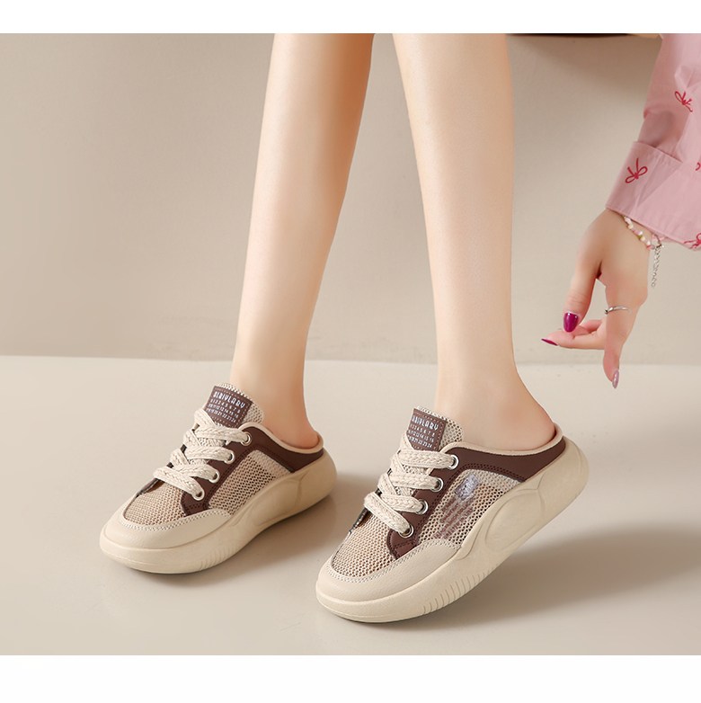 여성 발편한 뮬 여성뮬슬리퍼형샌들