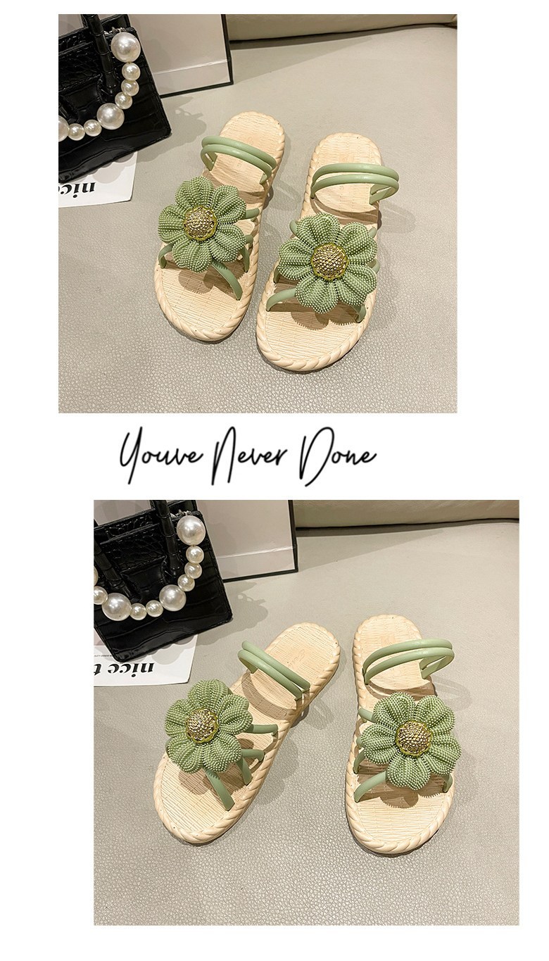 여성여름샌들 발편한샌들 외출 여성뮬슬리퍼형샌들