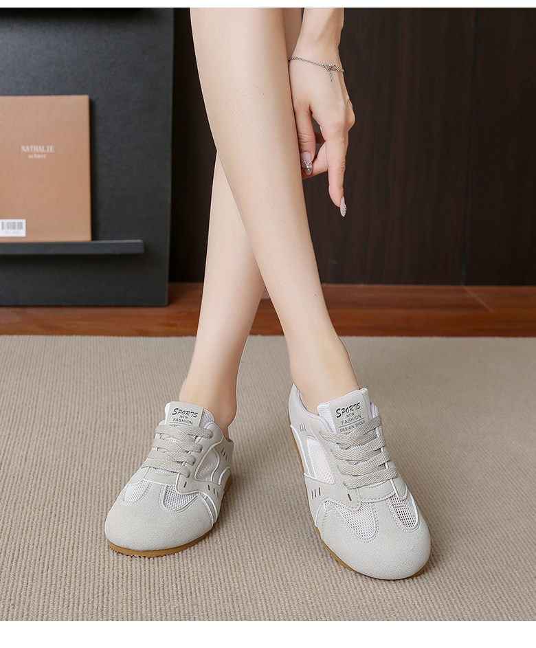 여성 통기성 뮬 여성뮬슬리퍼형샌들