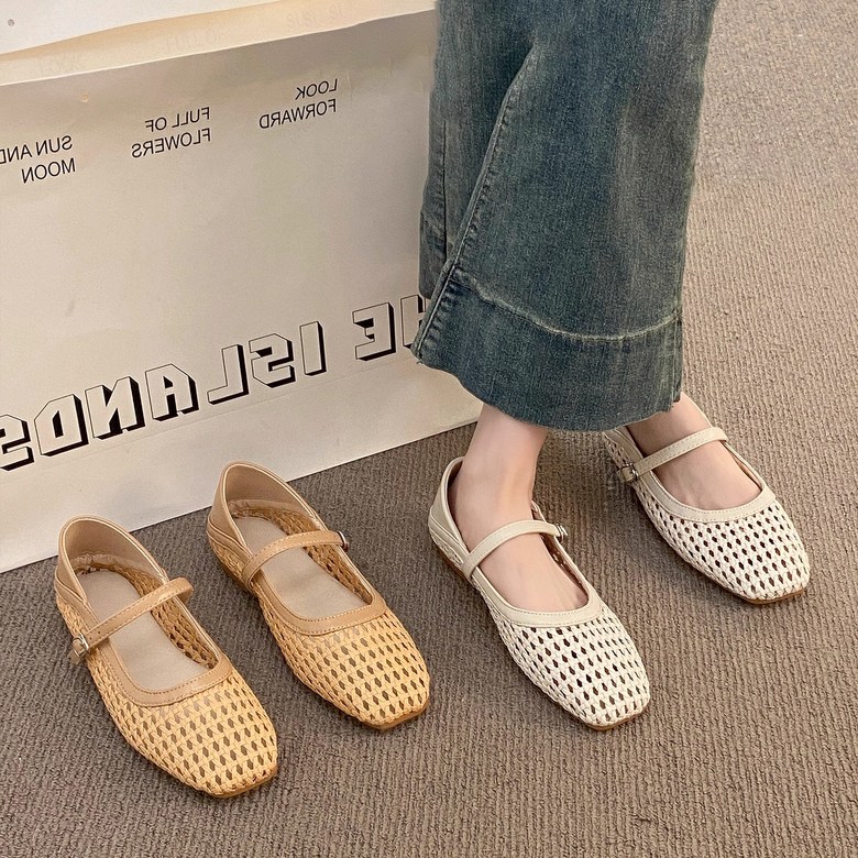 여성 여름 메리제인 여성뮬슬리퍼형샌들