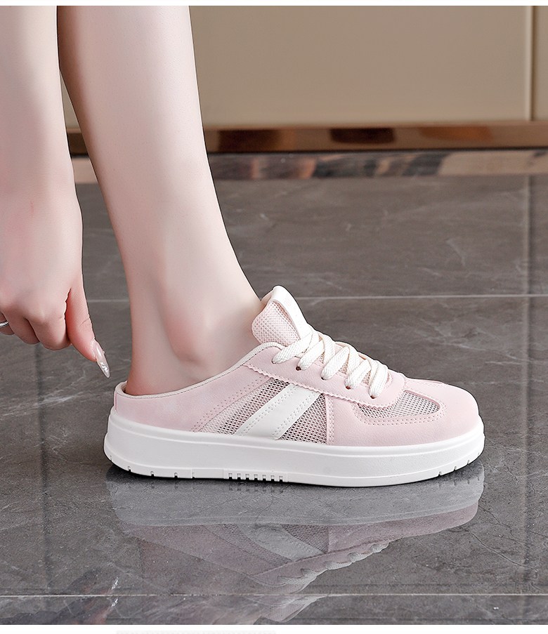 여성 발편한 뮬 여성뮬슬리퍼형샌들