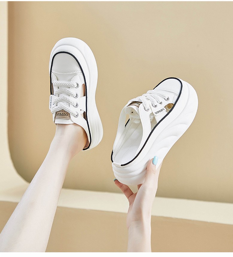 여성 발편한 뮬 여성뮬슬리퍼형샌들