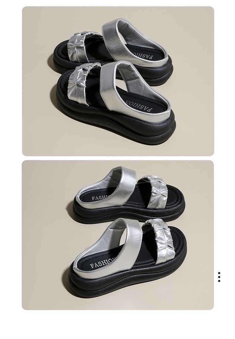 여성 발편한 샌들 여성뮬슬리퍼형샌들