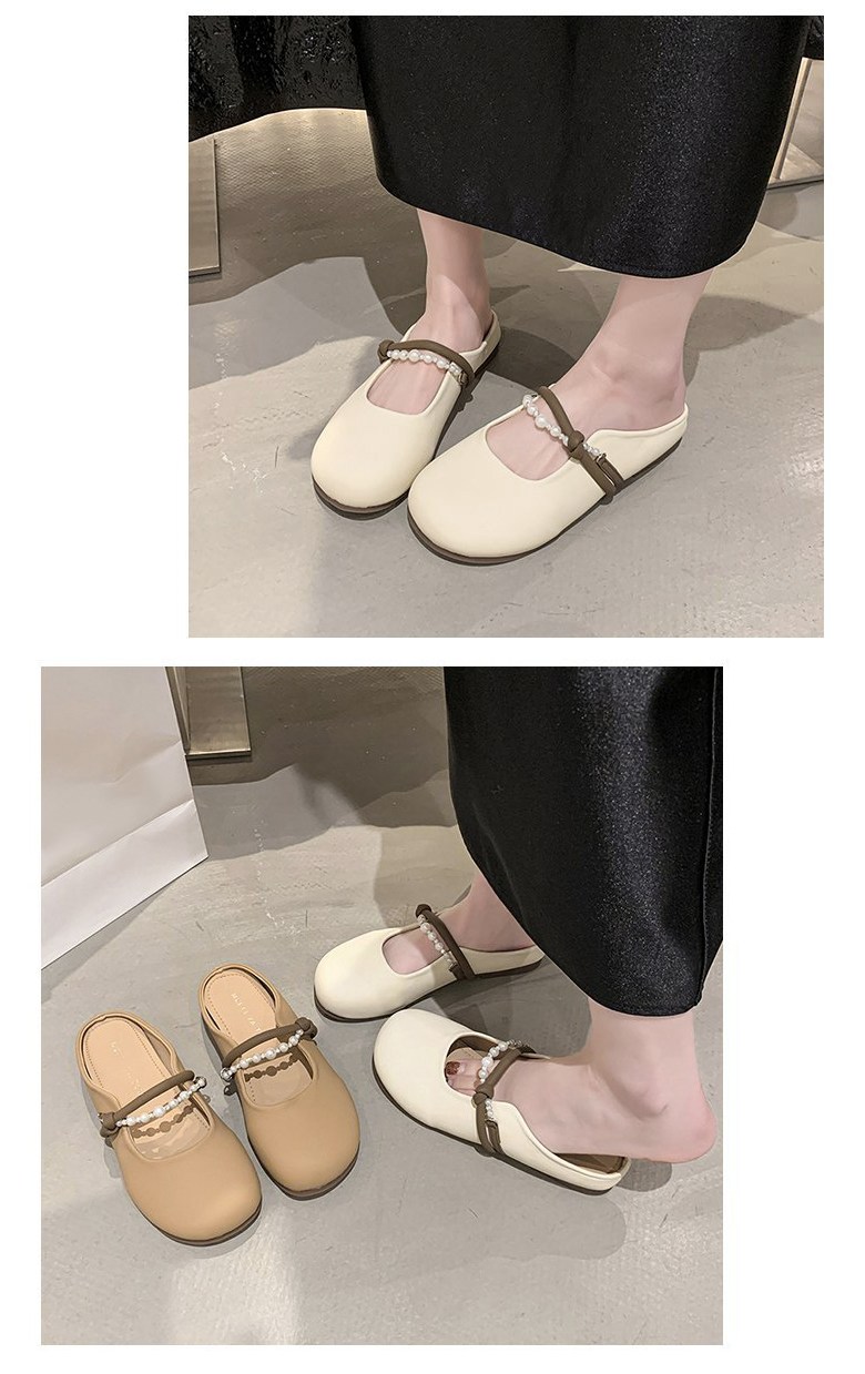 여성 사계절 뮬 여성뮬슬리퍼형샌들