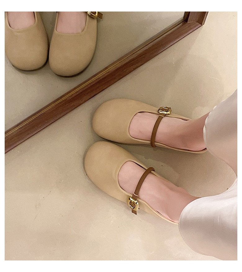 여성 귀여운 메리제인 여성뮬슬리퍼형샌들