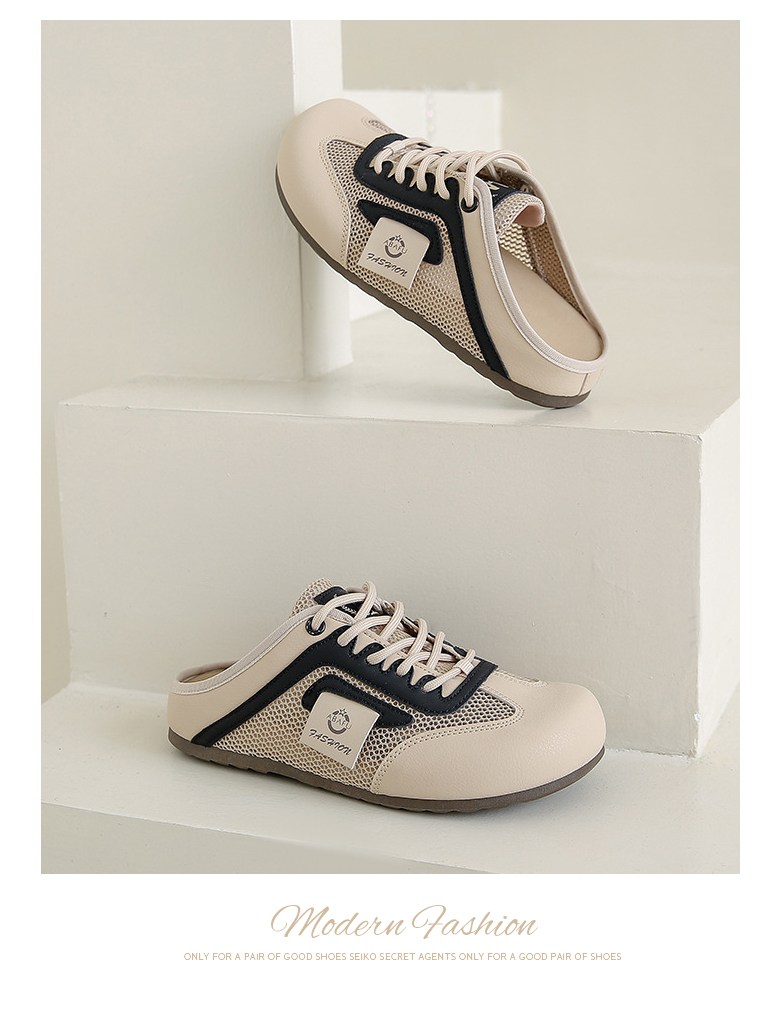 여성 통굽 발편한 여성뮬슬리퍼형샌들