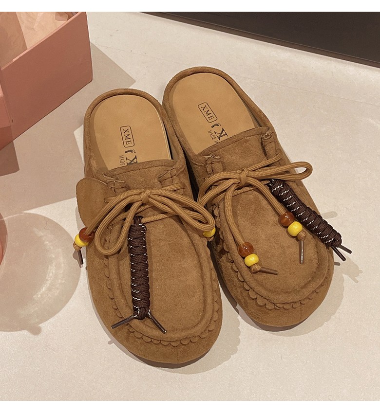 여성 캐주얼 로퍼 여성뮬슬리퍼형샌들