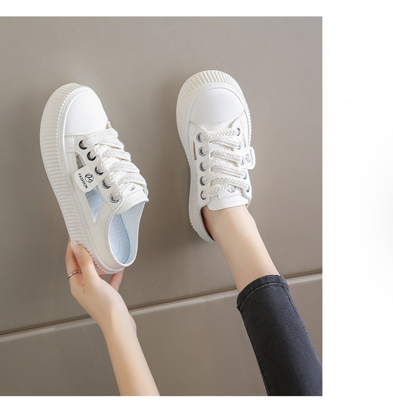 여성 발편한 데일리 여성뮬슬리퍼형샌들