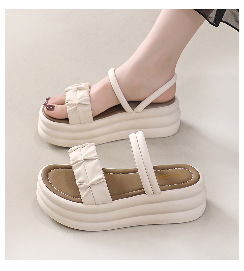 여성 발편한 샌들 여성뮬슬리퍼형샌들