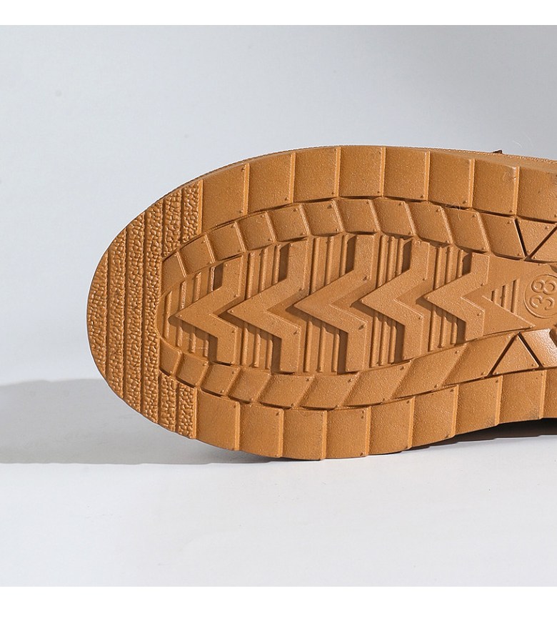 여성 빈티지 털 여성뮬슬리퍼형샌들