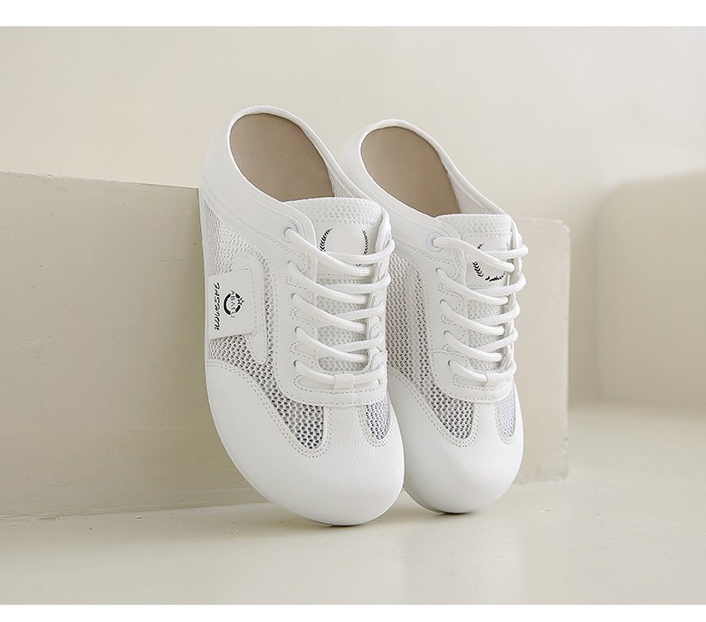 여성 통굽 발편한 여성뮬슬리퍼형샌들