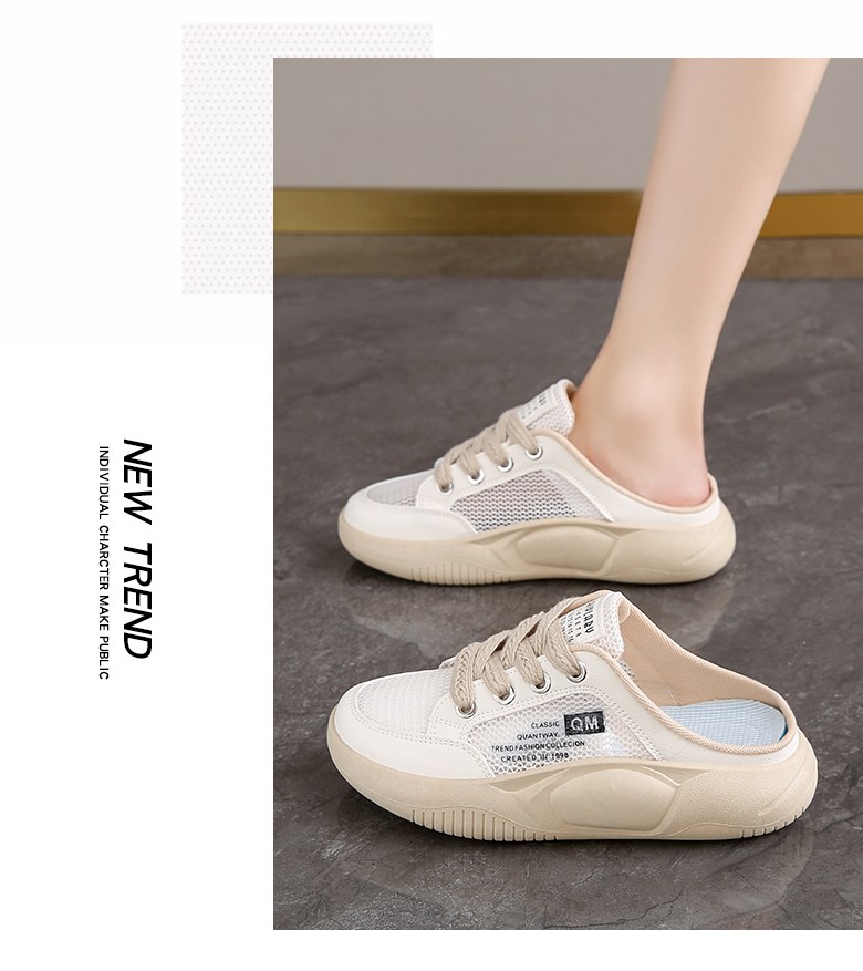 여성 발편한 뮬 여성뮬슬리퍼형샌들