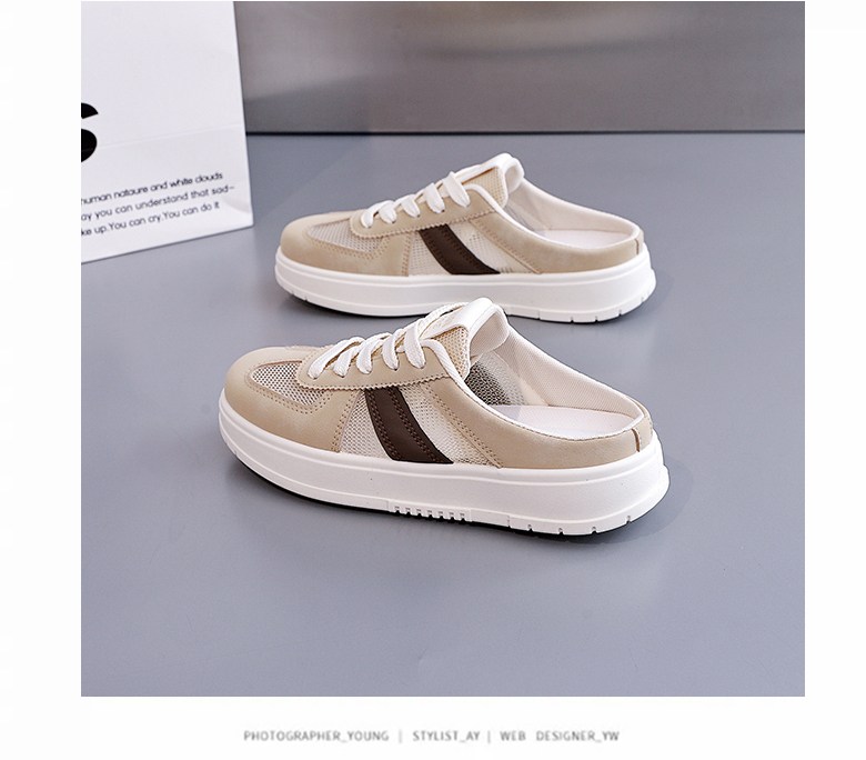 여성 발편한 뮬 여성뮬슬리퍼형샌들