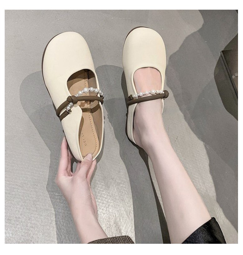 여성 사계절 뮬 여성뮬슬리퍼형샌들