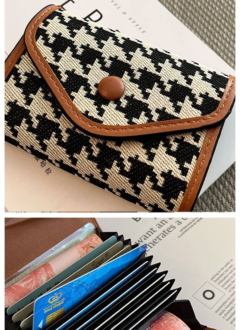 아시안래빗 여자카드지갑 캔버스 여성카드명함지갑