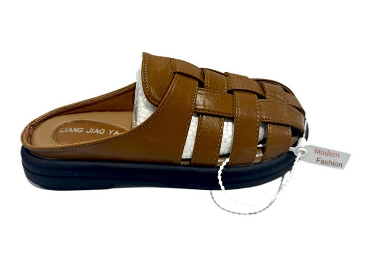 여성 발편한 사계절 여성뮬슬리퍼형샌들