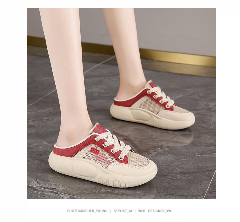 여성 발편한 뮬 여성뮬슬리퍼형샌들