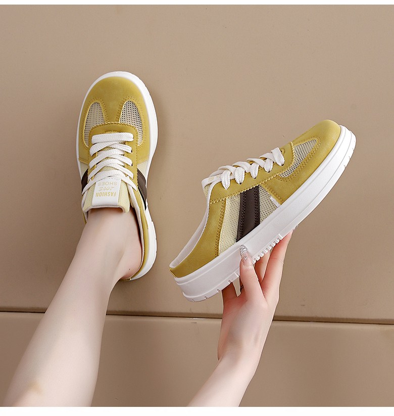 여성 발편한 뮬 여성뮬슬리퍼형샌들