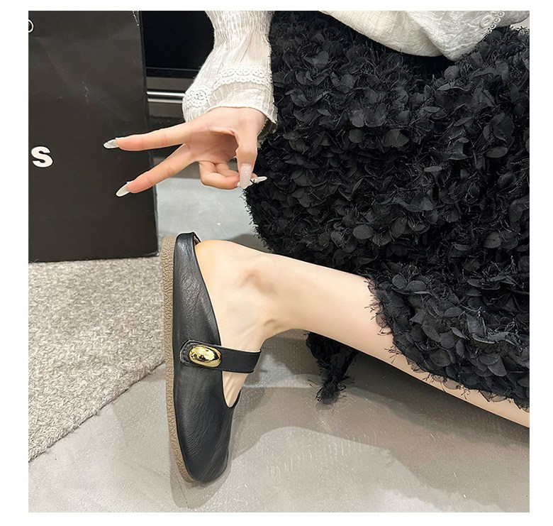 여성 발편한 뮬 여성뮬슬리퍼형샌들