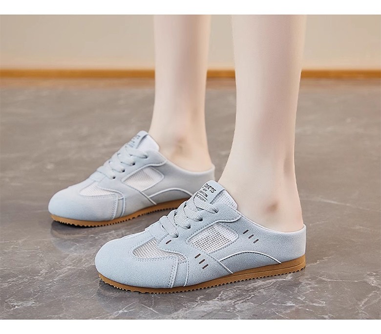 여성 통기성 뮬 여성뮬슬리퍼형샌들