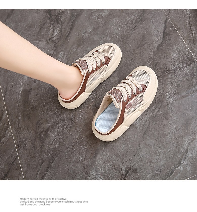 여성 발편한 뮬 여성뮬슬리퍼형샌들