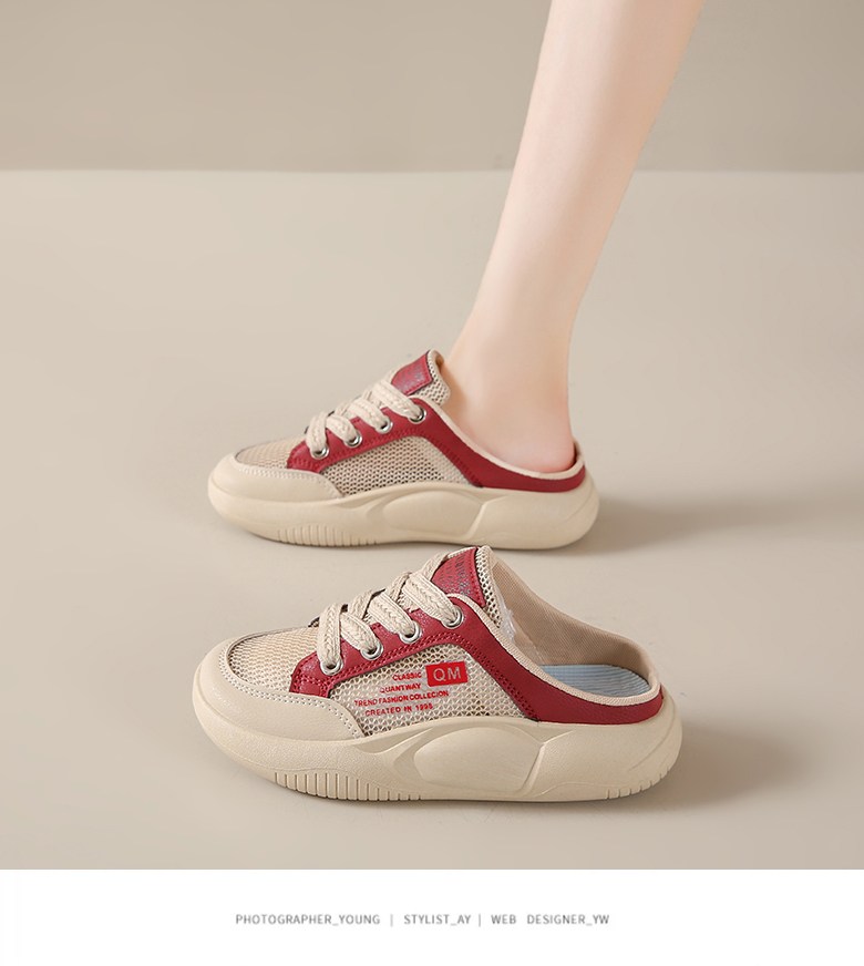 여성 발편한 뮬 여성뮬슬리퍼형샌들