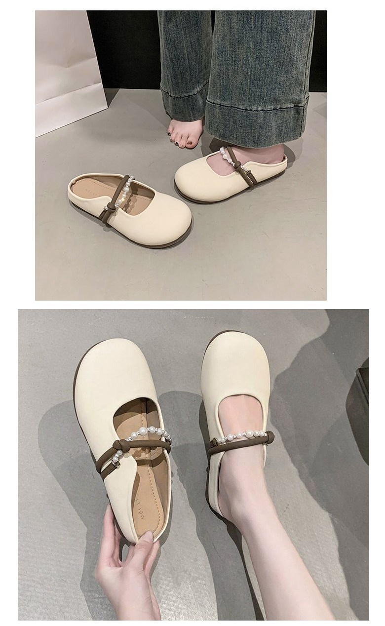 여성 사계절 뮬 여성뮬슬리퍼형샌들