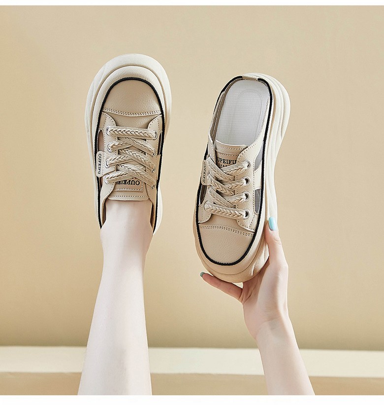 여성 발편한 뮬 여성뮬슬리퍼형샌들