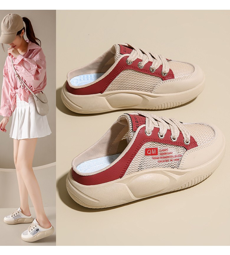 여성 발편한 뮬 여성뮬슬리퍼형샌들