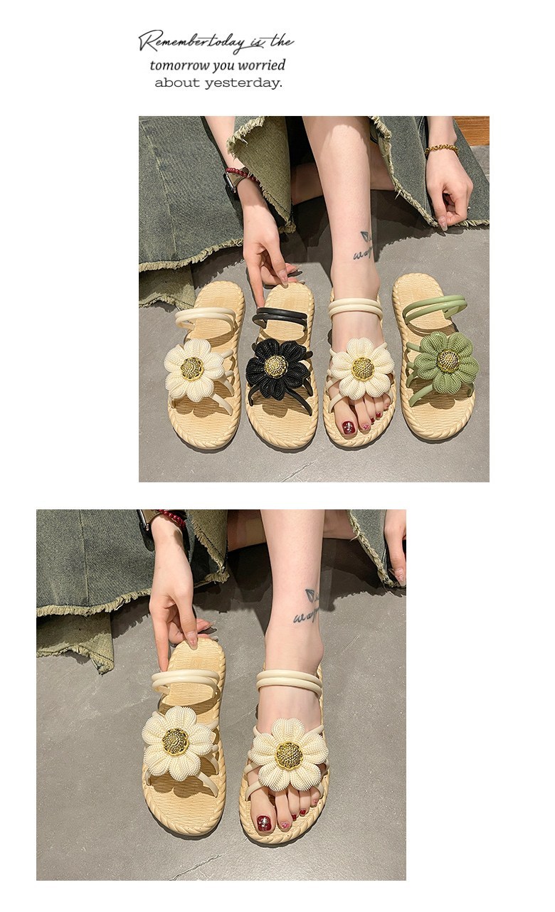 여성여름샌들 발편한샌들 외출 여성뮬슬리퍼형샌들