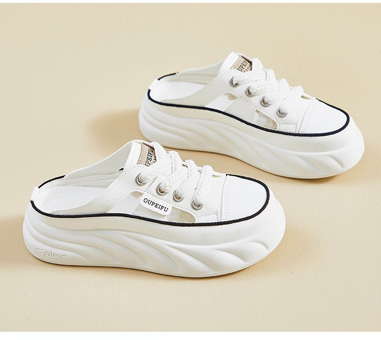 여성 발편한 뮬 여성뮬슬리퍼형샌들