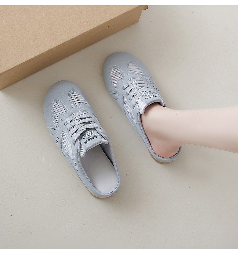 여성 통기성 뮬 여성뮬슬리퍼형샌들