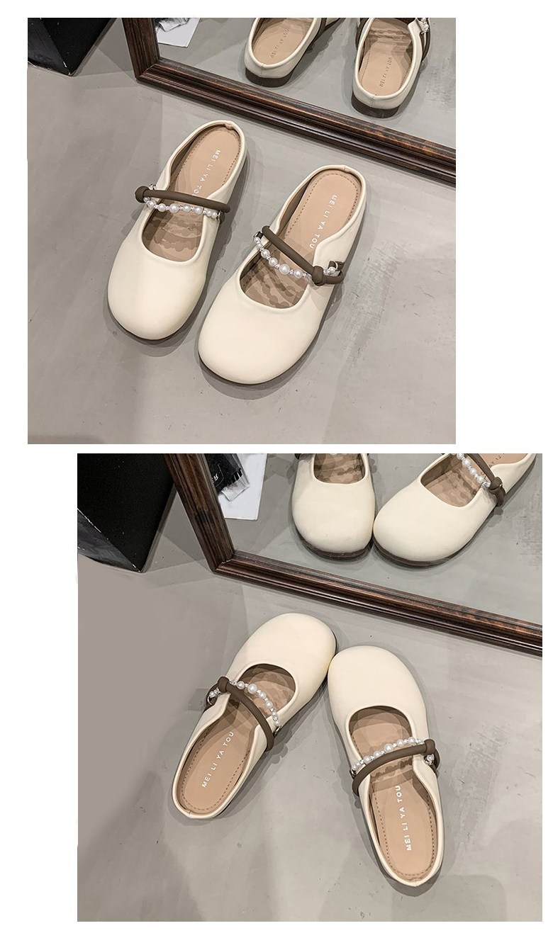 여성 사계절 뮬 여성뮬슬리퍼형샌들