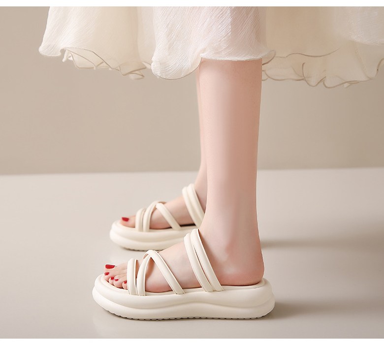 여성 발편한 슬리퍼 여성뮬슬리퍼형샌들